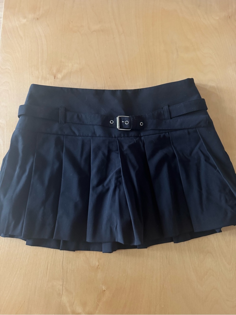 Zara Black Pleated Skirt